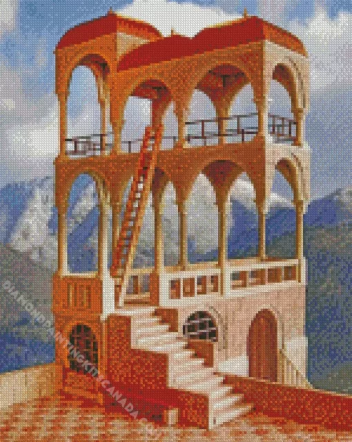 Escher Belvedere Diamond Painting