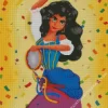 Esmeralda Dancing Diamond Painting