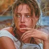 Estella Warren Photoshoot Diamond Painting