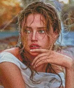 Estella Warren Photoshoot Diamond Painting