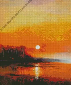 Evening Sunset Art Diamond Painting