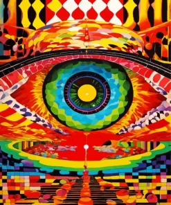 Eye Poster Art Diamond Painting