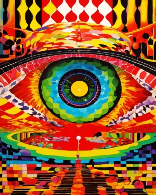 Eye Poster Art Diamond Painting