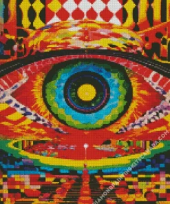 Eye Poster Art Diamond Painting