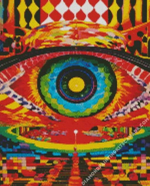 Eye Poster Art Diamond Painting