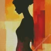 Faceless Woman Diamond Painting