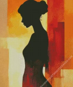 Faceless Woman Diamond Painting