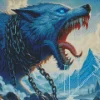 Fenrir Wolf Diamond Painting