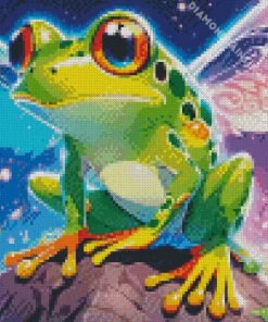 Frog With Wings Art Diamond Painting