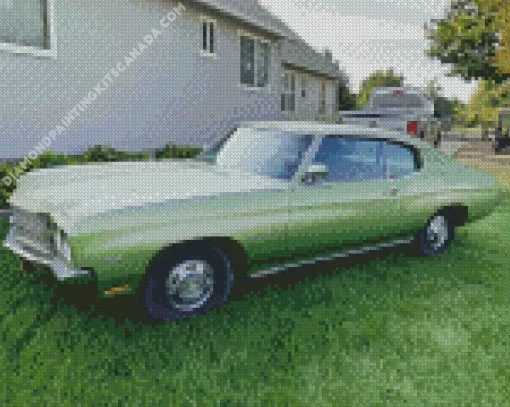 Green Malibu Diamond Painting