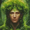 Green Tree Man Diamond Painting