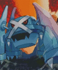 Pokemon Metagross Diamond Painting