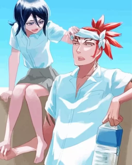 Rukia And Renji Abarai Diamond Painting