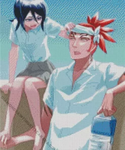 Rukia And Renji Abarai Diamond Painting