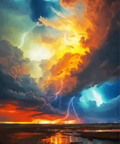 Stormy Clouds Diamond Painting