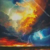 Stormy Clouds Diamond Painting