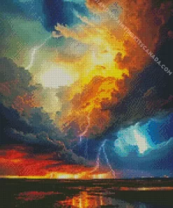 Stormy Clouds Diamond Painting