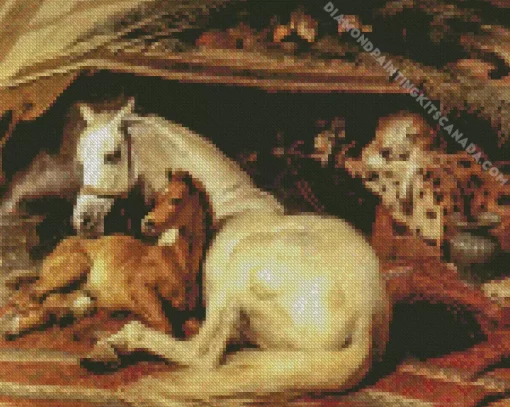 The Arab Tent by Edwin Landseer Diamond Painting