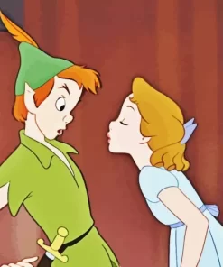 Wendy And Peter Pan Diamond Painting