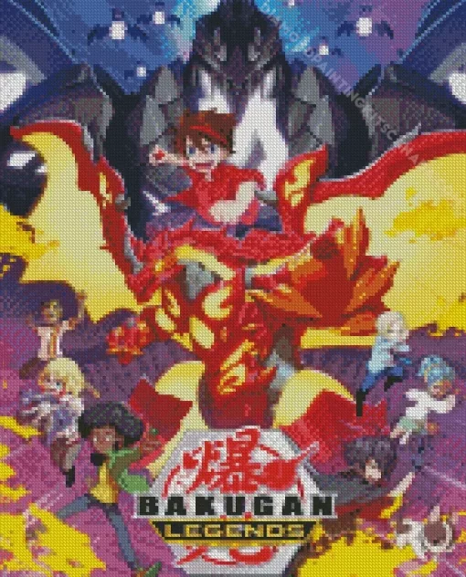 Bakugan Battle Brawlers Diamond Painting