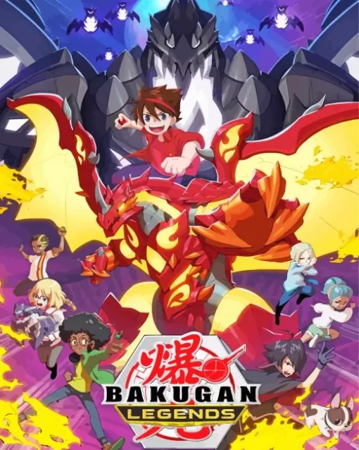 Bakugan Battle Brawlers Diamond Painting