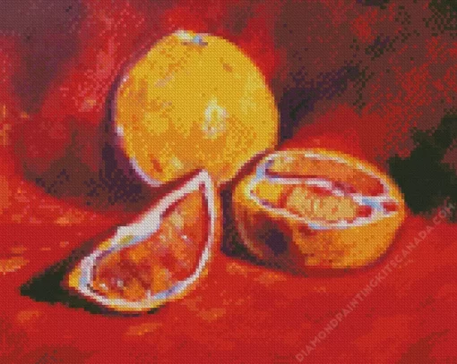 Blood Orange Art Diamond Painting