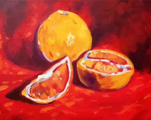 Blood Orange Art Diamond Painting