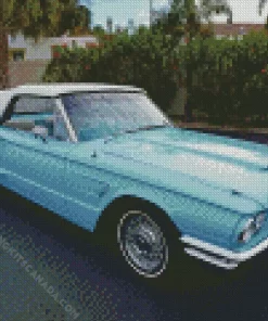 Blue Thunderbird Diamond Painting