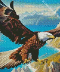 Flying Eagle Bird Diamond Painting