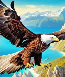 Flying Eagle Bird Diamond Painting