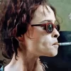 Marla Singer Fight Club Smoking Diamond Painting