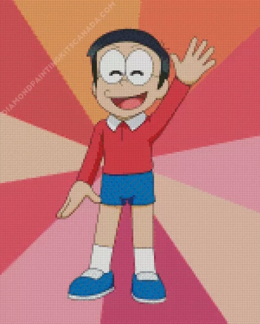 Nobi Nobita Diamond Painting