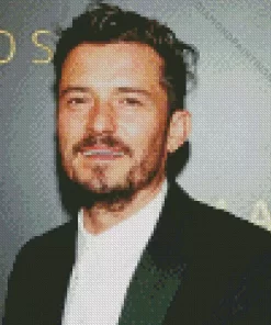 Orlando Bloom Actor Diamond Painting