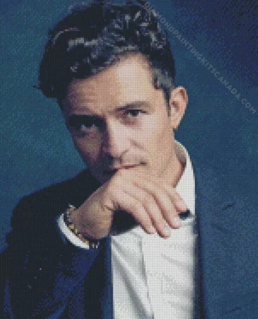 Orlando Bloom Diamond Painting