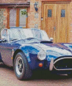 Shelby Blue AC Cobra Diamond Painting