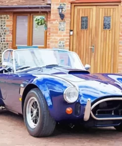 Shelby Blue AC Cobra Diamond Painting