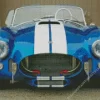 Shelby Blue AC Cobra Car Diamond Painting