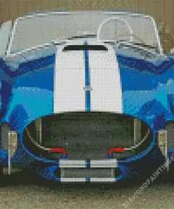 Shelby Blue AC Cobra Car Diamond Painting