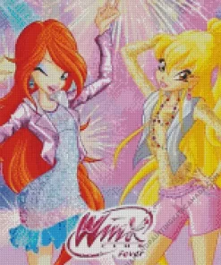 Winx Club Bloom And Stella Diamond Painting