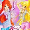 Winx Club Bloom And Stella Diamond Painting