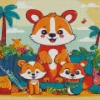 Aesthetic Animals Nursery Style Diamond Painting