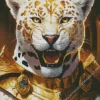 Aesthetic Golden Tiger Art Diamond Painting