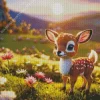 Baby Key Deer Diamond Painting