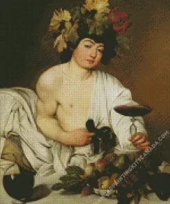 Bacchus By Caravaggio Diamond Painting