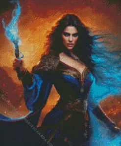 Badass Woman Art Diamond Painting