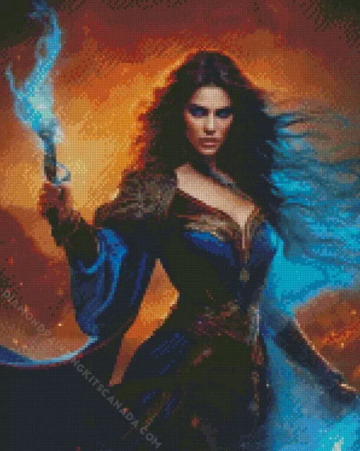 Badass Woman Art Diamond Painting