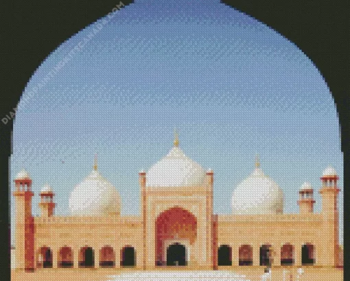 Badshahi Mosque Diamond Painting