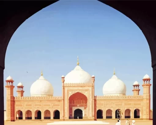 Badshahi Mosque Diamond Painting