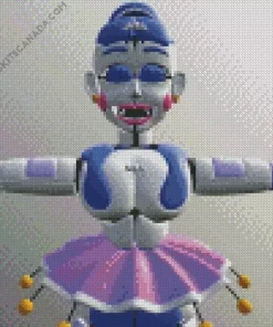 Ballora Five Nights At Freddy's Diamond Painting