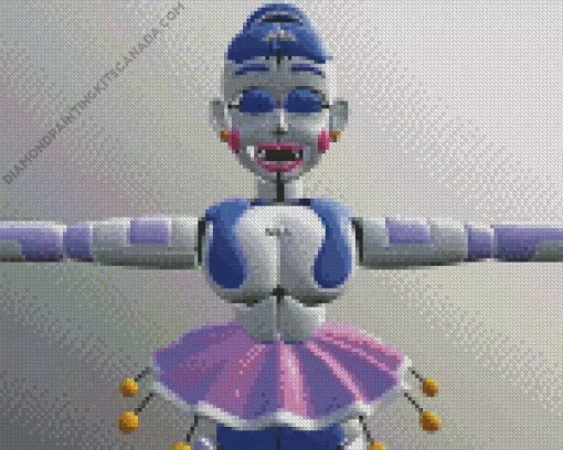 Ballora Five Nights At Freddy's Diamond Painting